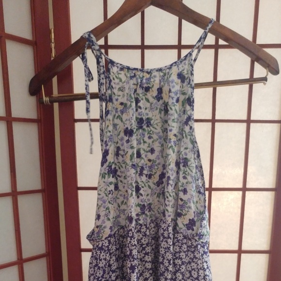 Forever 21 Floral Self Tie Swing Dress - Picture 5 of 5